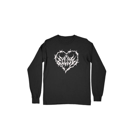 barbed wire long sleeve tee